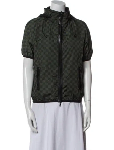 Pre-owned Louis Vuitton 2013 Damier Vest In Green
