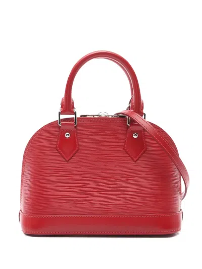 Pre-owned Louis Vuitton 2013 Epi Alma Bb Satchel