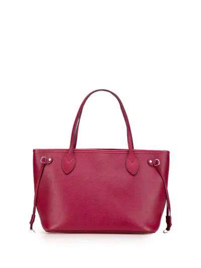 Pre-owned Louis Vuitton 2013 Epi Neverfull Pm Tote Bag In Pink