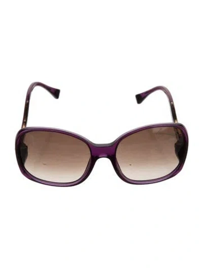 Pre-owned Louis Vuitton 2013 Gina Sunglasses In Purple