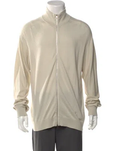 Pre-owned Louis Vuitton 2013 Lv Monogram Cardigan In Neutral
