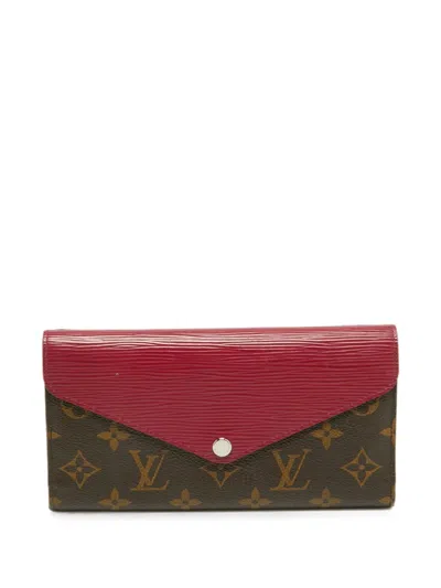 Pre-owned Louis Vuitton 2013 Marie-lou Monogram Wallet In Brown