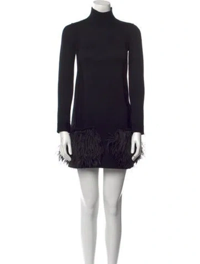 Pre-owned Louis Vuitton 2013 Mini Dress In Black