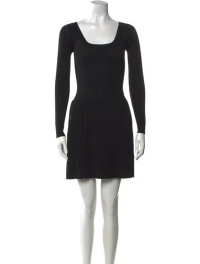 Pre-owned Louis Vuitton 2013 Mini Dress In Black