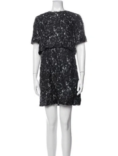 Pre-owned Louis Vuitton 2013 Mini Dress In Black