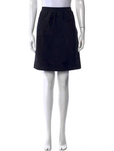 Pre-owned Louis Vuitton 2013 Mini Skirt In Black