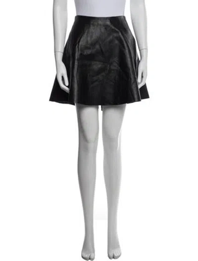 Pre-owned Louis Vuitton 2013 Mini Skirt In Black