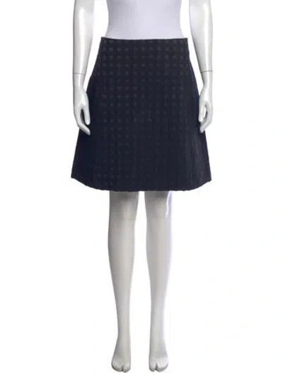 Pre-owned Louis Vuitton 2013 Mini Skirt In Blue