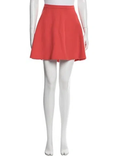 Pre-owned Louis Vuitton 2013 Mini Skirt In Orange