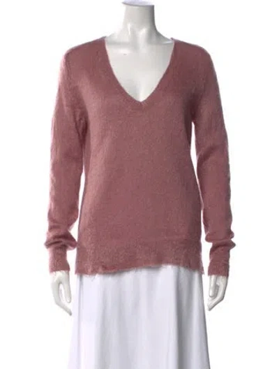 Pre-owned Louis Vuitton 2013 Mohair Sweater In Pink