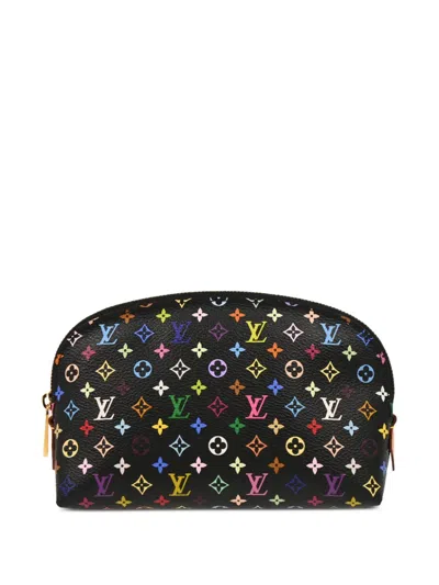 Pre-owned Louis Vuitton 2013 Monogram Cosmetic Pouch In Black