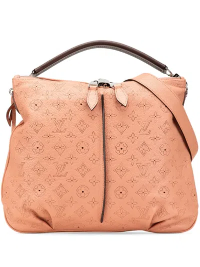 Pre-owned Louis Vuitton 2013 Monogram Mahina Selene Pm Satchel