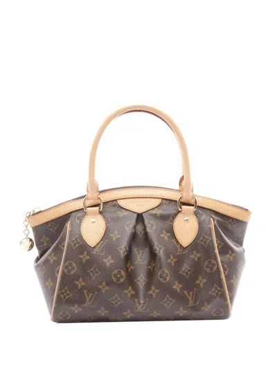 Pre-owned Louis Vuitton 2013 Monogram Tivoli Pm Handbag In Brown
