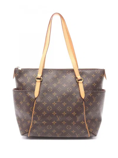 Pre-owned Louis Vuitton 2013 Monogram Totally Mm Tote Bag In Brown