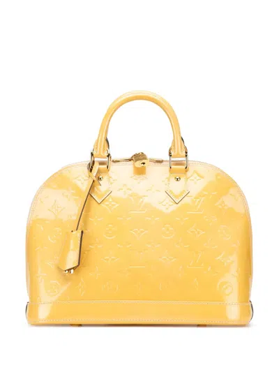 Pre-owned Louis Vuitton 2013 Monogram Vernis Alma Pm Handbag