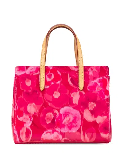 Pre-owned Louis Vuitton 2013 Monogram Vernis Ikat Catalina Bb Handbag