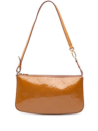 Pre-owned Louis Vuitton 2013 Monogram Vernis Pochette Accessoires Shoulder Bag