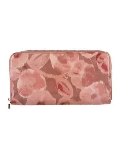 Pre-owned Louis Vuitton 2013 Monogram Vernis Zippy Wallet In Pink