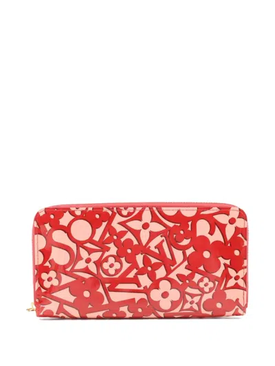 Pre-owned Louis Vuitton 2013 Monogram Wallet In Red