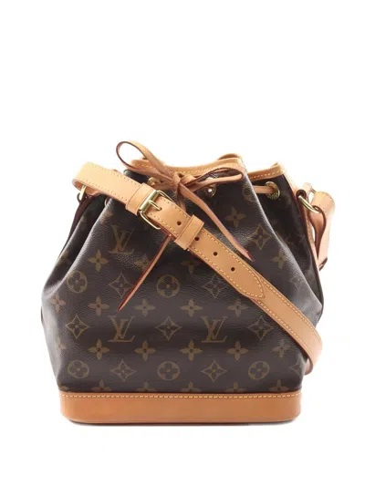 Pre-owned Louis Vuitton 2013 Noe Bb Monogram Bucket Bag In Brown