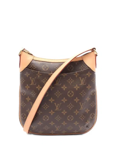 Pre-owned Louis Vuitton 2013 Odeon Shoulder Bag In Brown