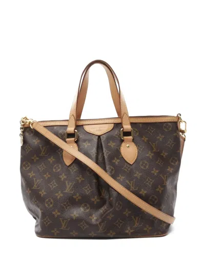 Pre-owned Louis Vuitton 2013 Palermo Pm Handbag In Brown