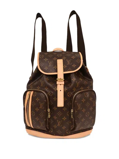 Pre-owned Louis Vuitton 2013 Sac A Dos Bosphore Monogram Backpack In Brown