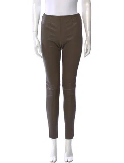 Pre-owned Louis Vuitton 2013 Skinny Leg Pants In Green