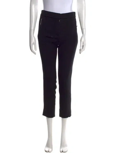 Pre-owned Louis Vuitton 2013 Straight Leg Pants In Black