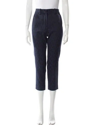 Pre-owned Louis Vuitton 2013 Straight Leg Pants In Blue