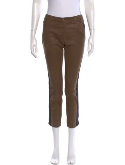 Pre-owned Louis Vuitton 2013 Straight Leg Pants In Brown