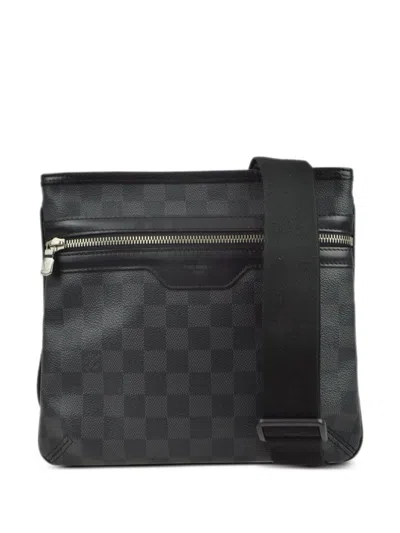 Pre-owned Louis Vuitton 2013 Thomas Crossbody Bag In Black