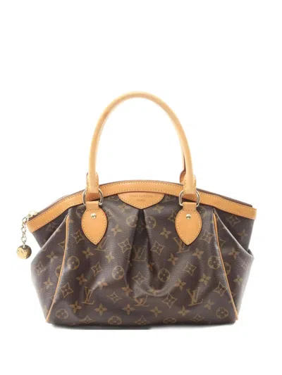 Pre-owned Louis Vuitton 2013 Tivoli Pm Monogram Handbag In Brown