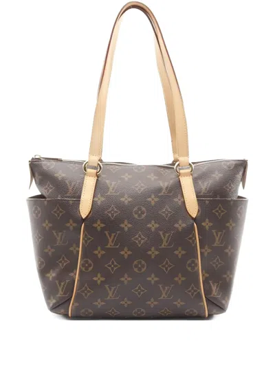 Pre-owned Louis Vuitton 2013 Totally Pm Monogram Tote Bag In Brown