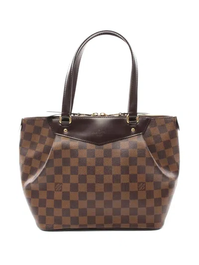 Pre-owned Louis Vuitton 2013 Westminster Pm Tote Bag In Brown