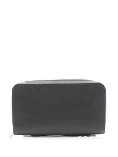 Pre-owned Louis Vuitton 2013 Xl Zippy Zip-fastening Wallet In Black