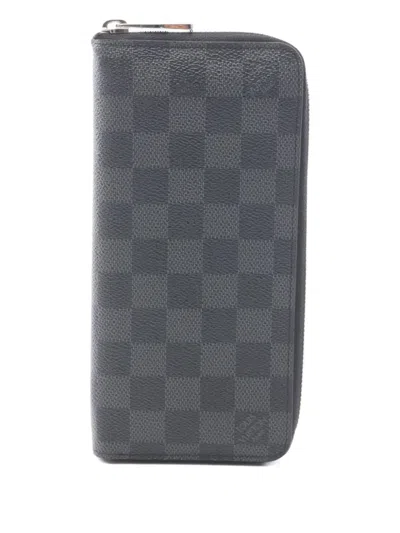 Pre-owned Louis Vuitton 2013 Zippy Wallet In Black