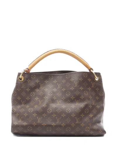 Pre-owned Louis Vuitton 2014 Artsy Mm Shoulder Bag In Brown
