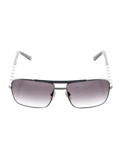 Pre-owned Louis Vuitton 2014 Attitude Sunglasses In Silver