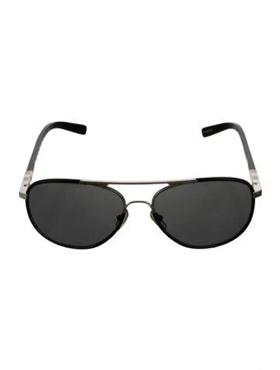 Pre-owned Louis Vuitton 2014 Attraction Pilote Sunglasses In Black