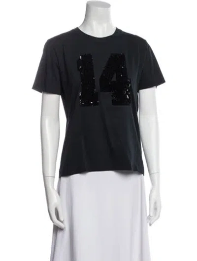 Pre-owned Louis Vuitton 2014 Graphic Print T-shirt In Blue