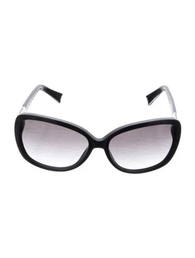 Pre-owned Louis Vuitton 2014 Heather Strass Sunglasses In Black
