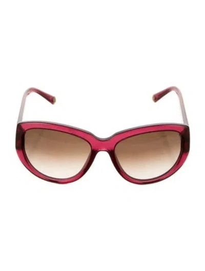 Pre-owned Louis Vuitton 2014 Lv Monogram Sunglasses In Red