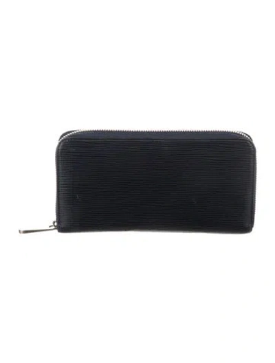 Pre-owned Louis Vuitton 2014 Lv Monogram Zippy Wallet In Blue