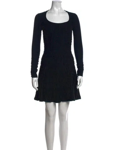 Pre-owned Louis Vuitton 2014 Mini Dress In Black