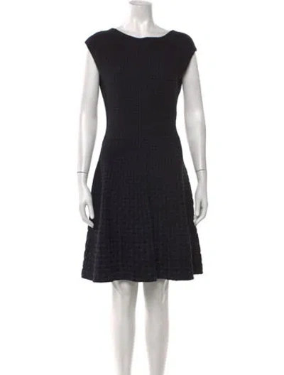 Pre-owned Louis Vuitton 2014 Mini Dress In Black