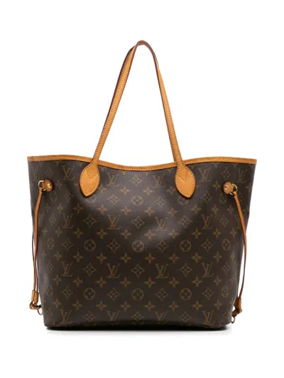 Pre-owned Louis Vuitton 2014 Monogram Neverfull Mm Tote Bag