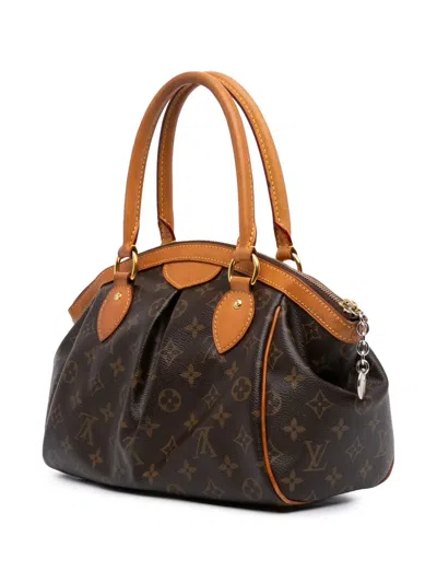 Pre-owned Louis Vuitton 2014 Monogram Tivoli Pm Handbag In Brown