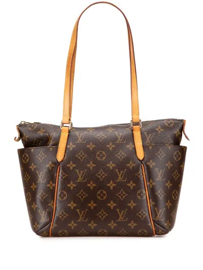 Pre-owned Louis Vuitton 2014 Monogram Totally Pm Tote Bag In Brown