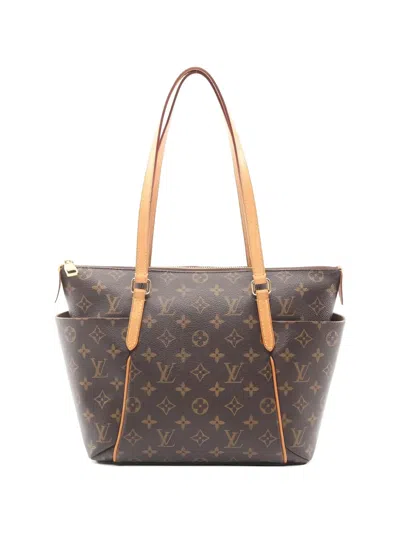 Pre-owned Louis Vuitton 2014 Pm Totally Monogram Tote Bag In Brown